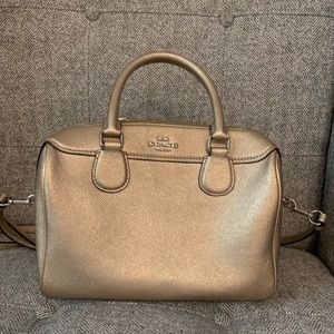 Champagne Gold Coach Crossbody / Handbag